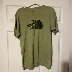 Men’s size Large The North Face green t-shirt
